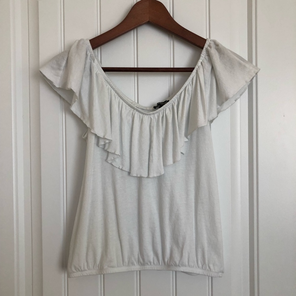 Express Ruffle Collar Too Size XS - Picture 3 of 3